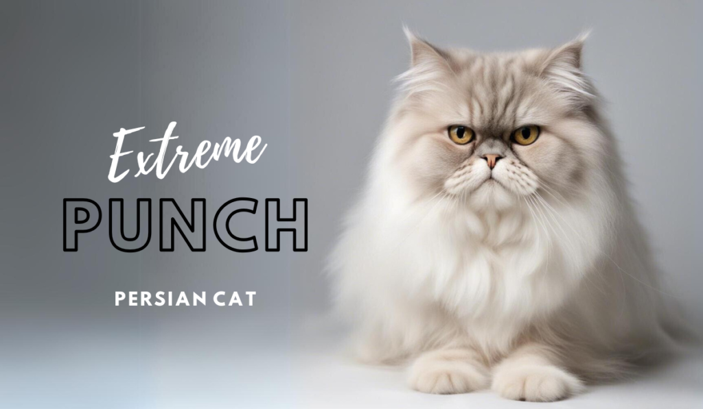 Extreme Punch Persian Cat