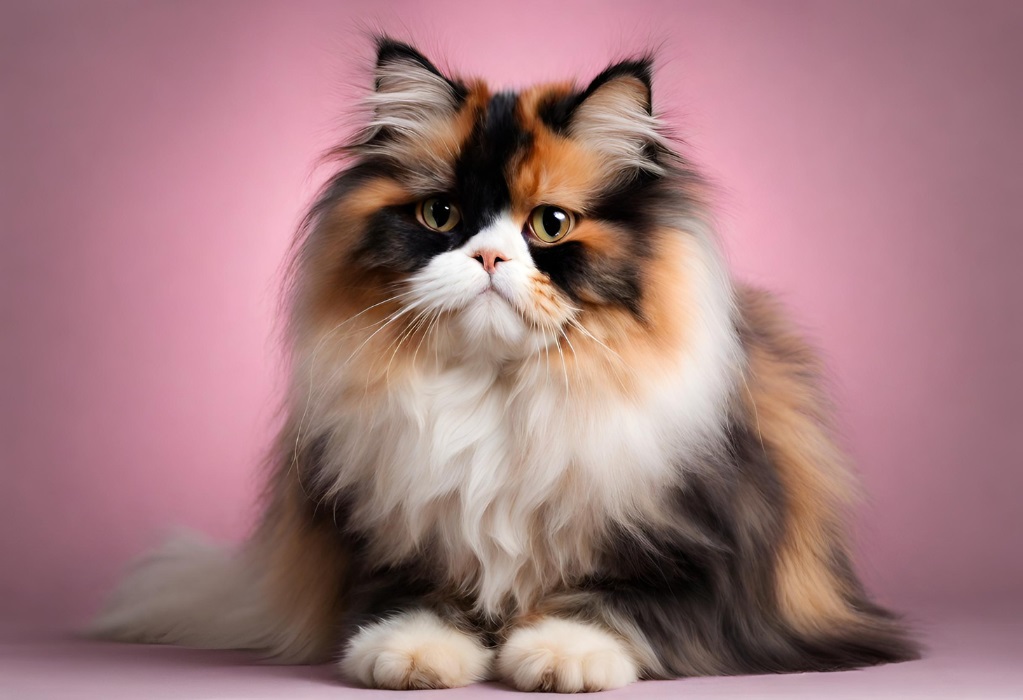 Introducing the Calico Persian Cats