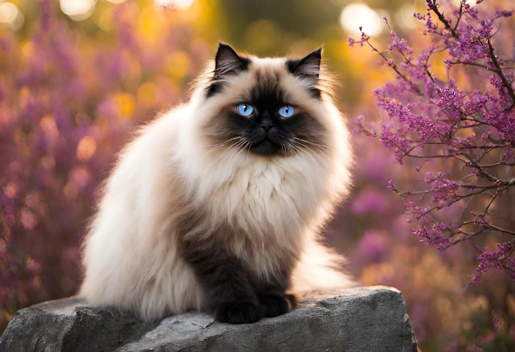Beautiful Himalayan Cat