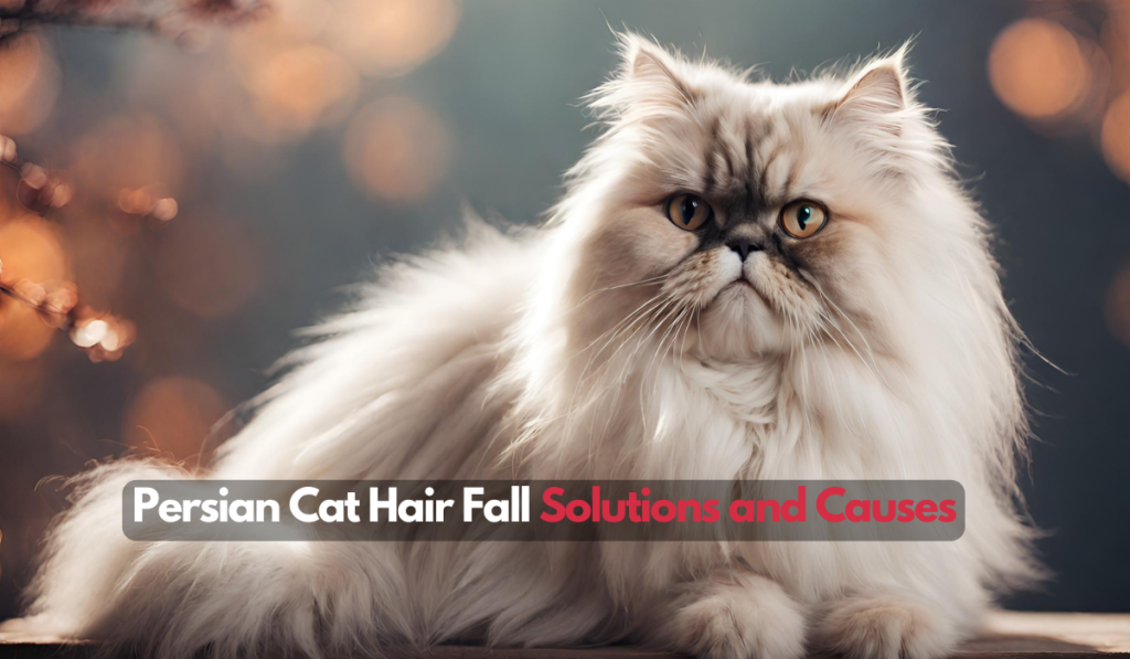 Persian Cat Hair Fall Solutions and Causes